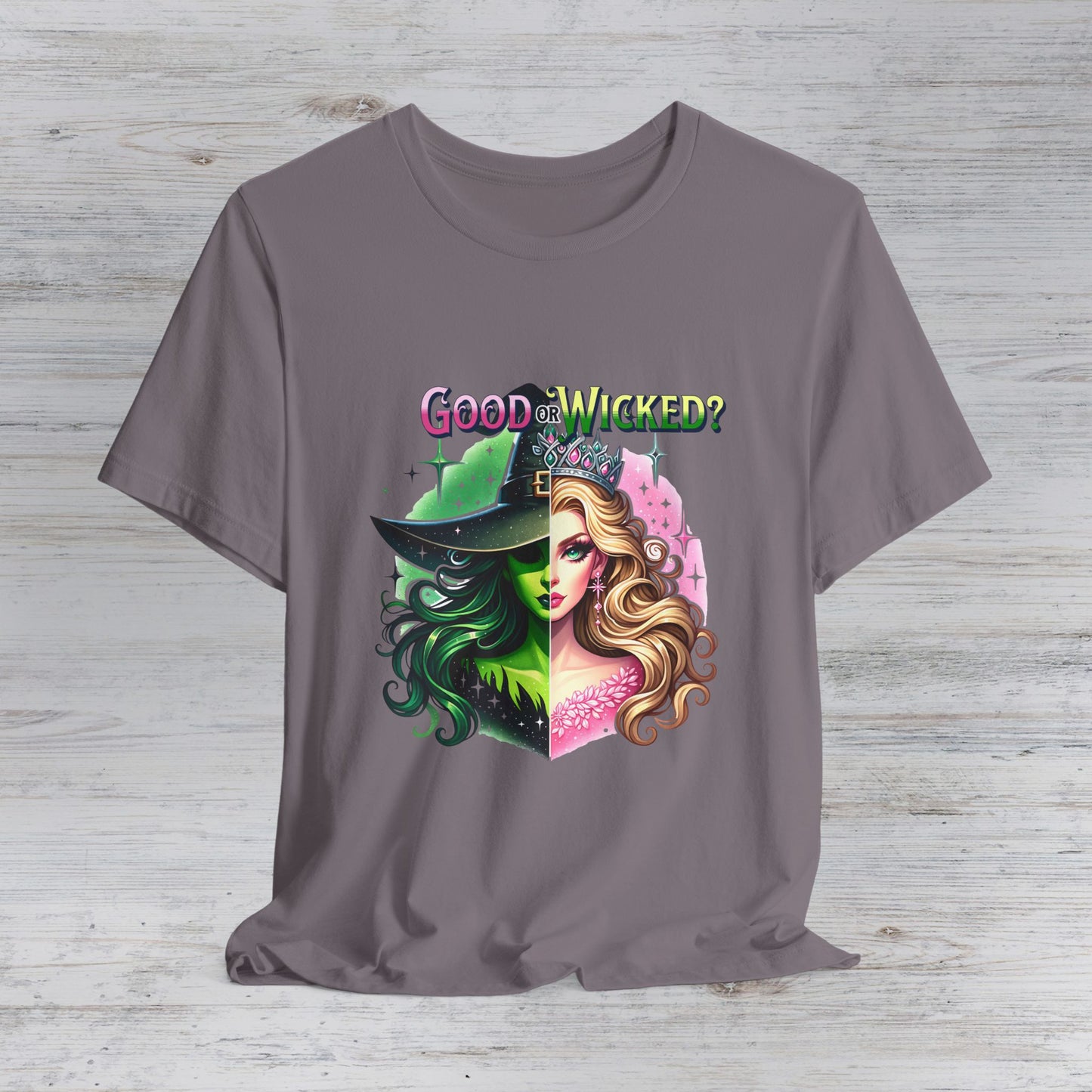 Good or Wicked? Short Sleeve Tee Tshirt