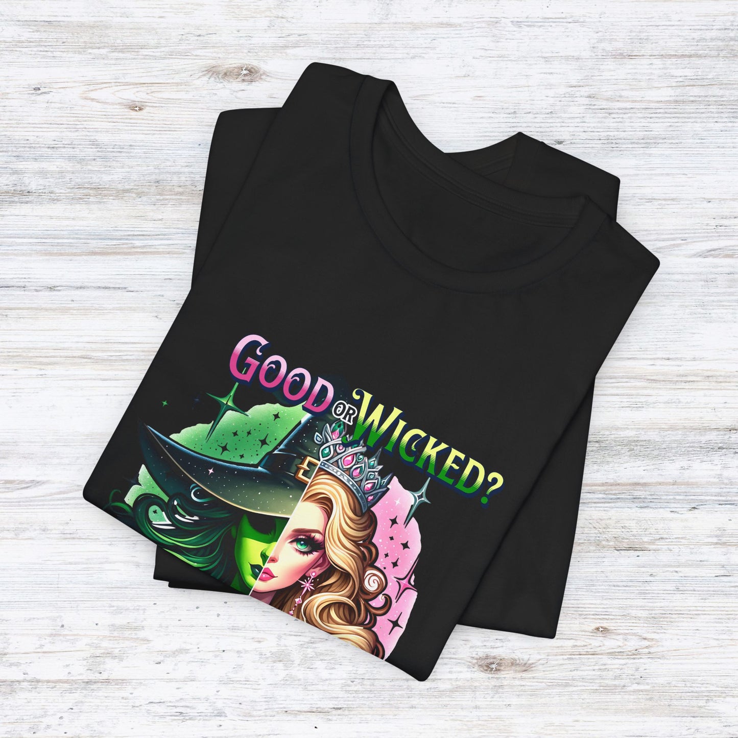 Good or Wicked? Short Sleeve Tee Tshirt