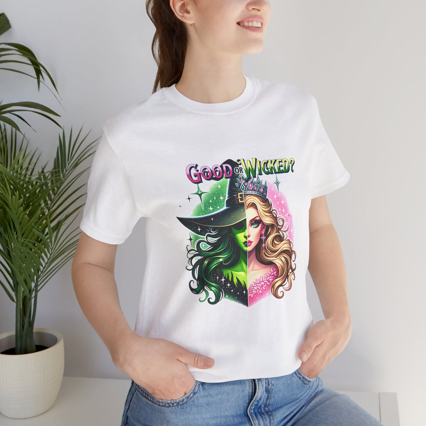 Good or Wicked? Short Sleeve Tee Tshirt
