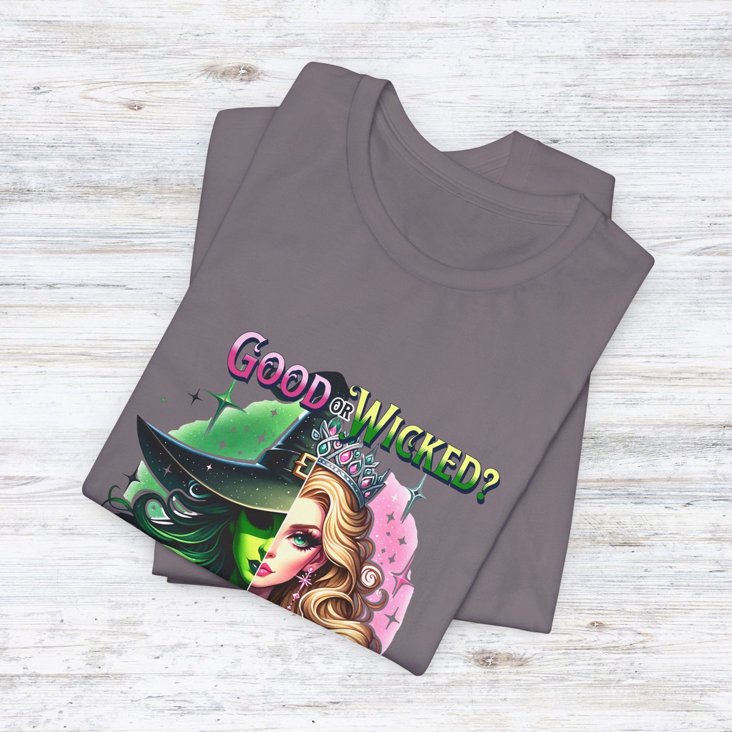 Good or Wicked? Short Sleeve Tee Tshirt