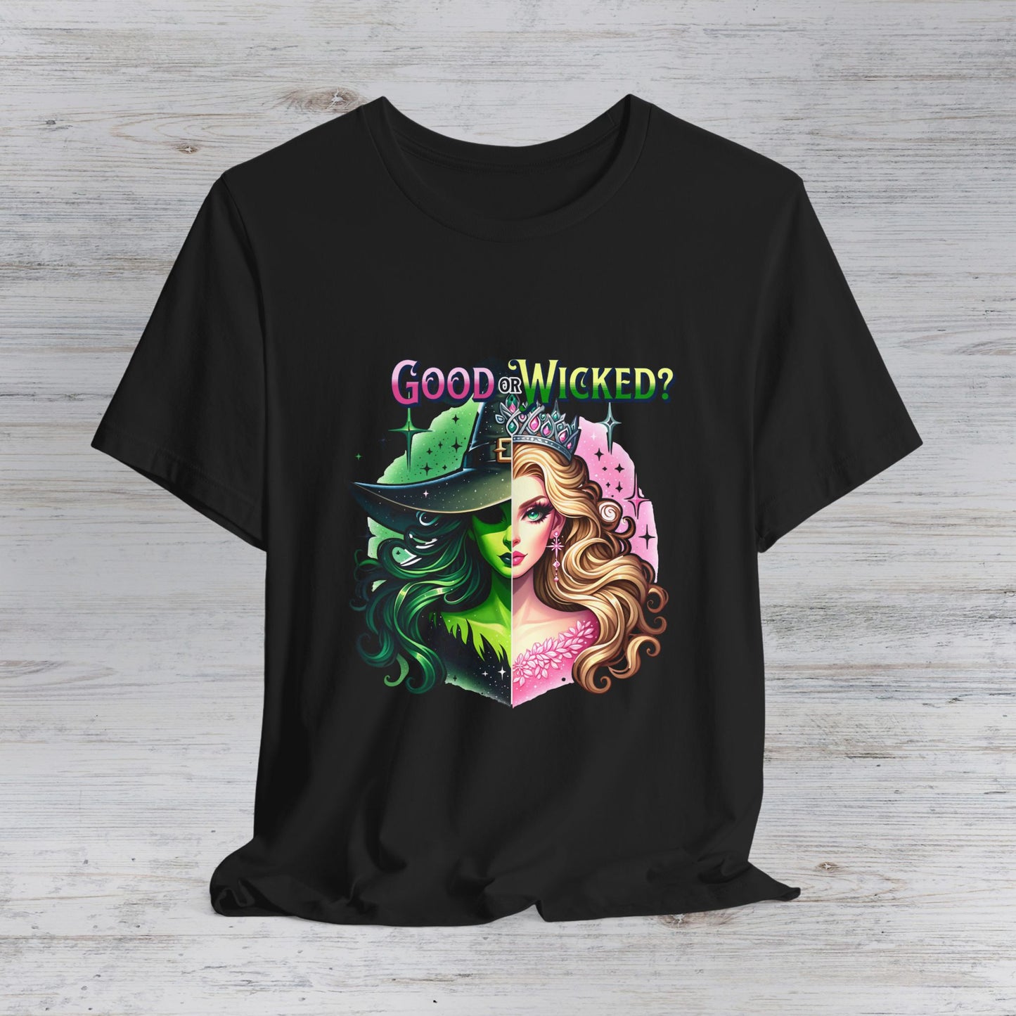 Good or Wicked? Short Sleeve Tee Tshirt