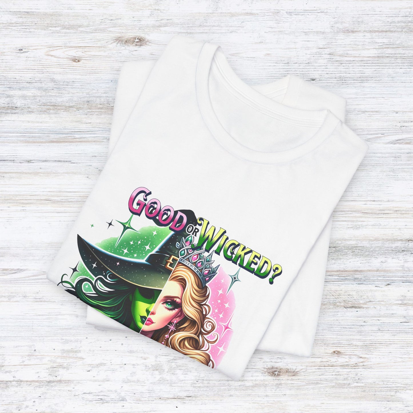 Good or Wicked? Short Sleeve Tee Tshirt